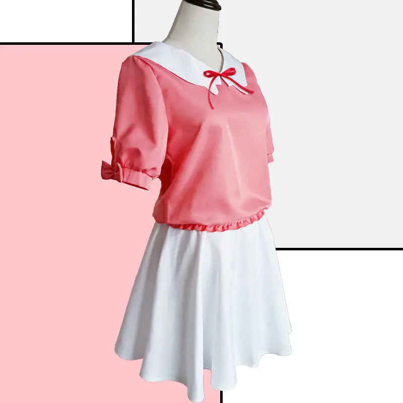 Anime Rental Girlfriend Cosplay Costume Set (Two Pieces)
